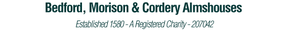 Bedford, Morison and Cordery Watford Almshouses Established 1580 - A Registered Charity – 207042