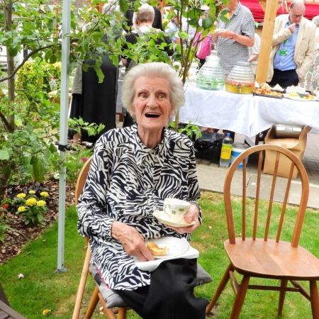 Oldest resident celebrated her 102nd birthday